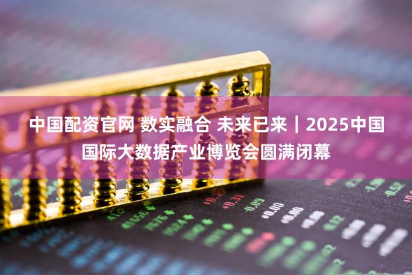 中国配资官网 数实融合 未来已来｜2025中国国际大数据产业博览会圆满闭幕