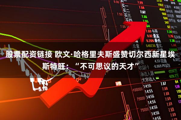 股票配资链接 欧文·哈格里夫斯盛赞切尔西新星埃斯特旺：“不可思议的天才”